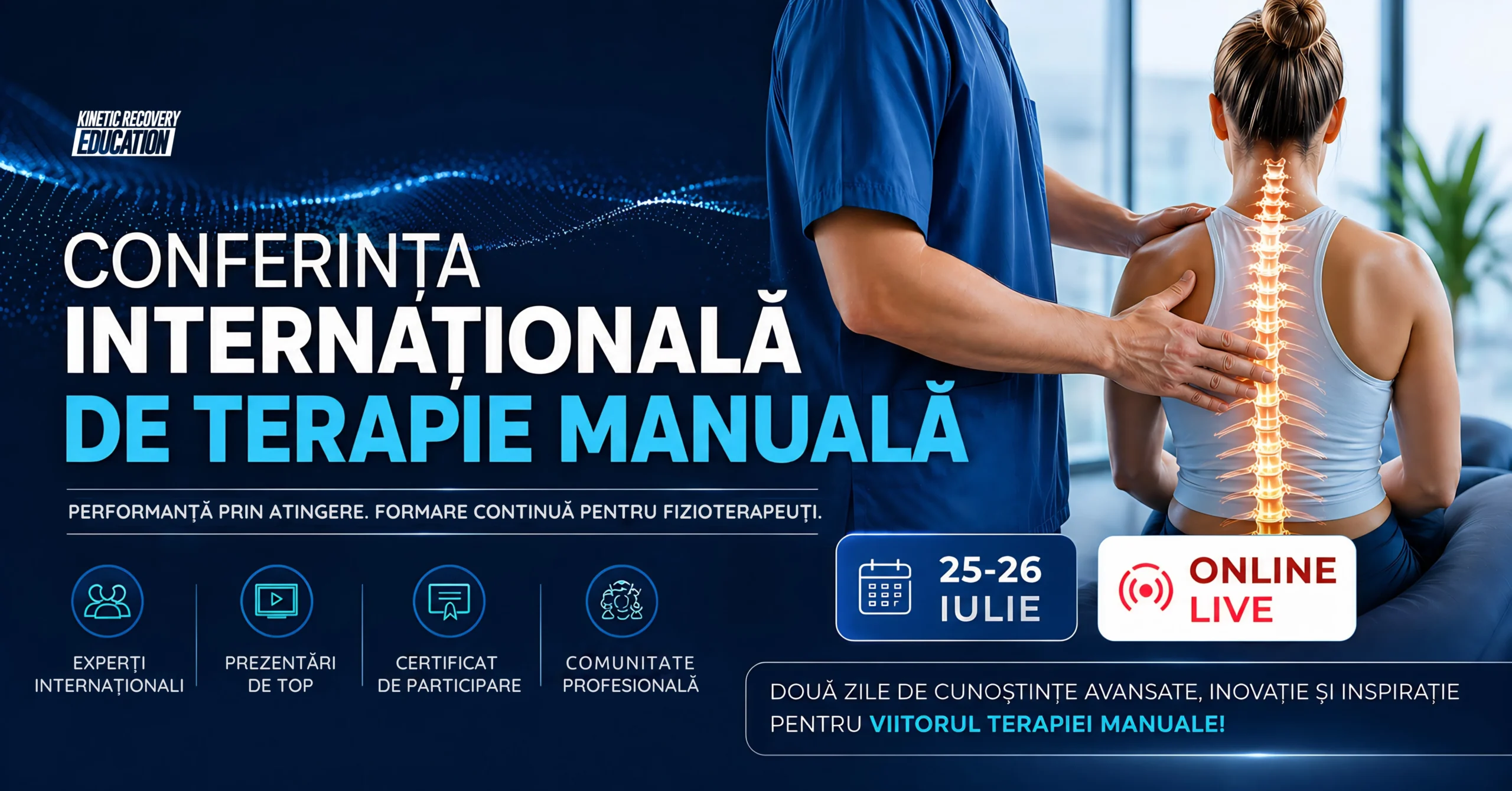 Imagine eveniment terapie manuală internațională, prezentare practică